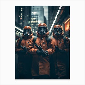 Star Wars Troopers Canvas Print