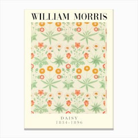 William Morris Daisy Canvas Print