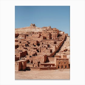 Morocco Mud Village | Aït-Ben-Haddou travel Canvas Print