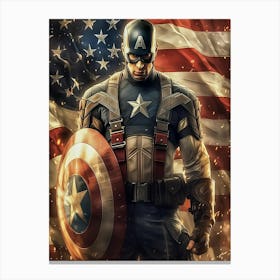 Captain America 1 Canvas Print