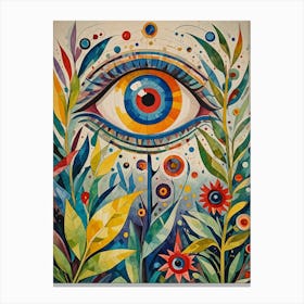 Plant Eye no2 Canvas Print