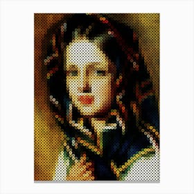 Venetsianov Alex – The Girl In A Headscarf Canvas Print