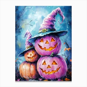 Halloween Pumpkins 52 Canvas Print