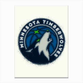 Minnesota Timberwolves 1 Canvas Print