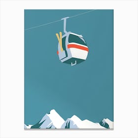 Ski Lift 4 Canvas Print