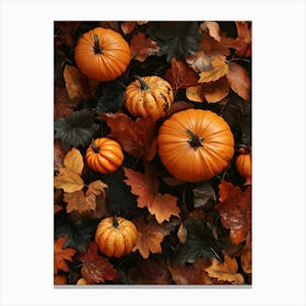 The Pumpkin Harvest 8 Canvas Print