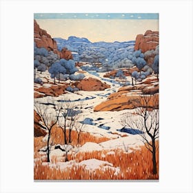 Zion National Park United States 1 Canvas Print