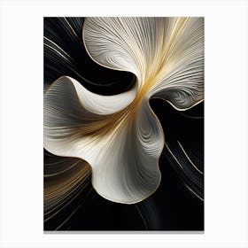 Flower Lines 5 Canvas Print