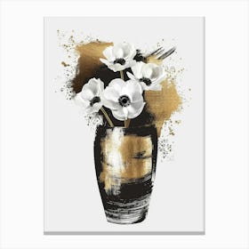 Flowers In A Vase 99 Canvas Print