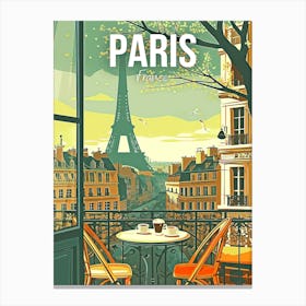 Paris Travel 1 Canvas Print