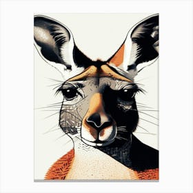 Kangaroo Canvas Print