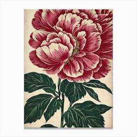 Peony 2 Canvas Print