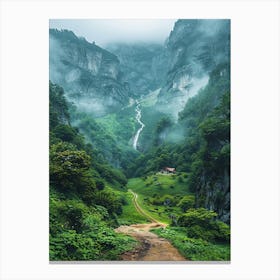 Mountain Road Canvas Print