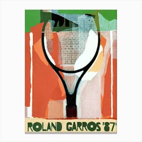 Roland Garros 77 Canvas Print