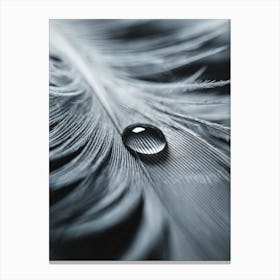 Gentle Balance
A serene macro shot of a water droplet resting on a feather, capturing delicate texture and tranquility.
Ideal for a bedroom or meditation space, adding a calming and refined touch. Canvas Print