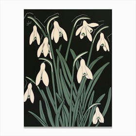 Snowdrops 1 Canvas Print