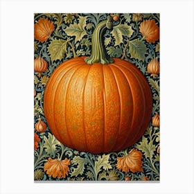 William Morris Pumpkin Canvas Print