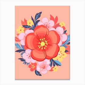 Flower Bouquet Canvas Print