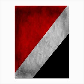 Sealand Principality Of Flag Texture Canvas Print