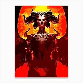 Diablo lilith 1 Canvas Print