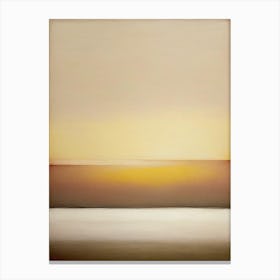 Rising Sun  Abstract Painting Canvas Print