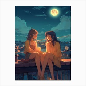 Japanese Lofi Style 2 Canvas Print