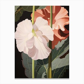 Flower Illustration Amaryllis 3 Canvas Print