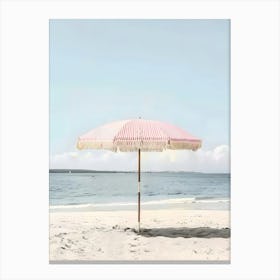 Beach Umbrella 4 Canvas Print