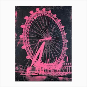 London Eye 10 Canvas Print