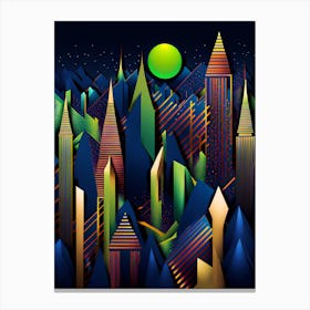 Cityscape 2 Canvas Print