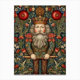 William Morris King Of Kings Canvas Print