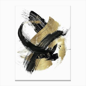 Abstract Brushstrokes Canvas Print 9 Canvas Print