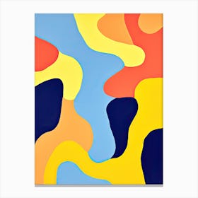 Abstract Painting, Inspired by Matisse Canvas Print