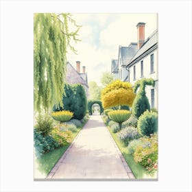 Garden Path 9 Canvas Print