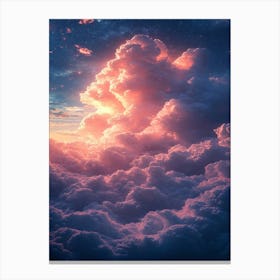 Clouds In The Sky 3 Canvas Print