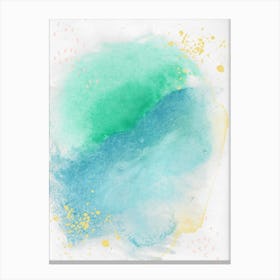 Abstract Watercolor Painting 4 Canvas Print
