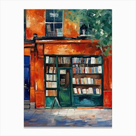 Dublin Book Nook Bookshop 2 Canvas Print