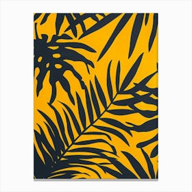 Tropical Leaves 61 Canvas Print