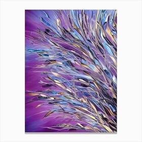 Resonance In Purple Canvas Print