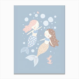 Mermaids Canvas Print