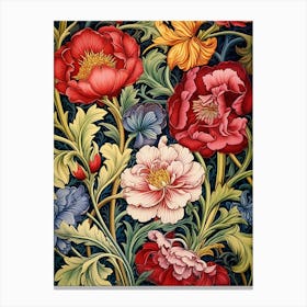 William Morris Flowers 10 Canvas Print