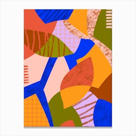 Spring Shapes  Canvas Print