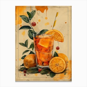 Iced Tea Canvas Print