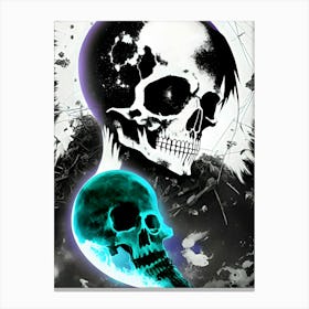 Death, What Say You? ~Reimagined 9 Canvas Print