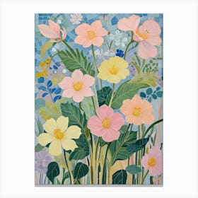 Spring Flowers In Bloom Canvas Print