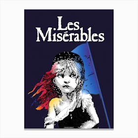 LES MISERABLES  Canvas Print