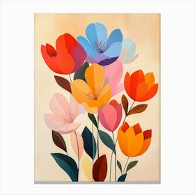 Colorful Flowers Canvas Print Canvas Print