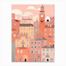 Parma, Italy Illustration Canvas Print