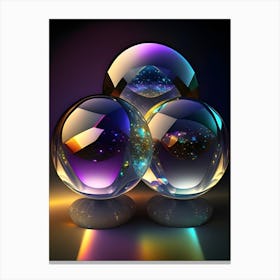 GlowingOrbs Canvas Print