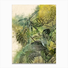 Tropical Jungle Canvas Print